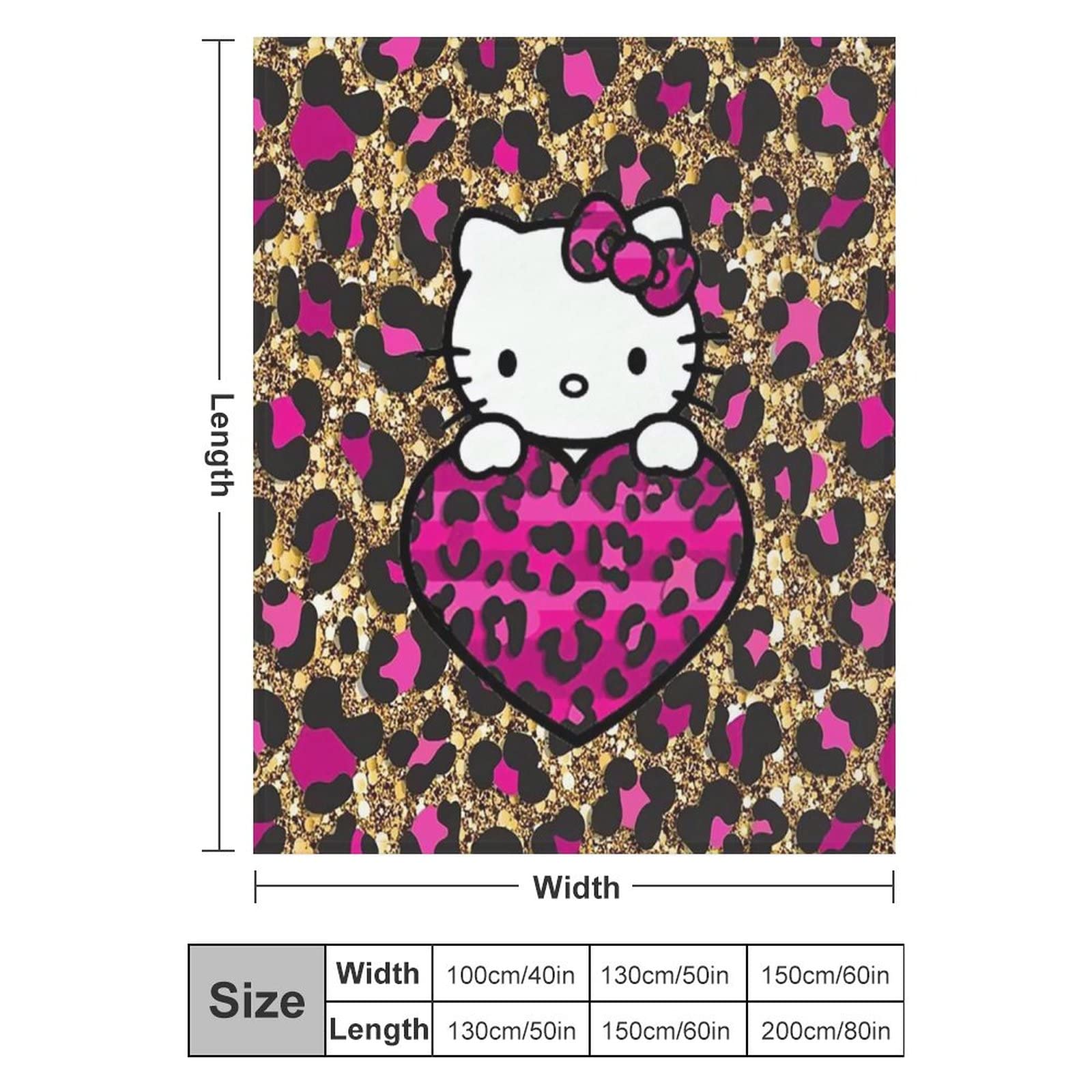 Amazon|ハローキティ ヒョウ柄 毛布 シングル 冬用 ブランケット 100 Amazon|ハローキティ ヒョウ柄 毛布 シングル 冬用 ブランケット 100